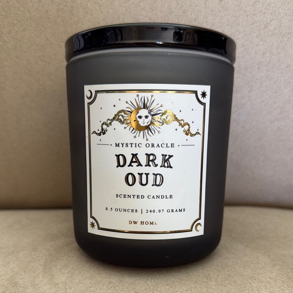 DW Home Dark Oud Scented Candle